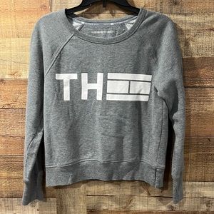 Tommy Hilfiger cropped sweatshirt women's medium